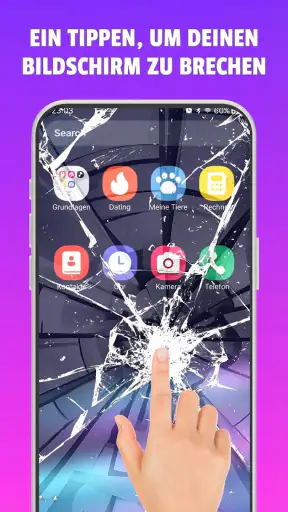 HahaBroken Kaputter Bildschirm screenshot