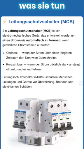 Handbuch für Elektriker screenshot