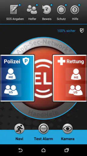 HandHelp™ - Notruf Notfall App screenshot 9