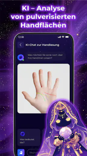 Handlinien Scanner - Handlesen screenshot 10
