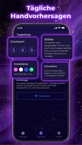 Handlinien Scanner - Handlesen screenshot 12