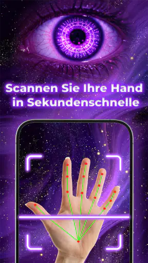 Handlinien Scanner - Handlesen screenshot