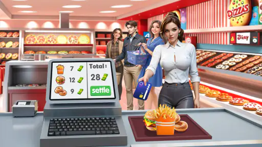 Happy Diner Story: Cooking screenshot