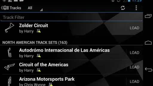 Harry's LapTimer Petrolhead screenshot