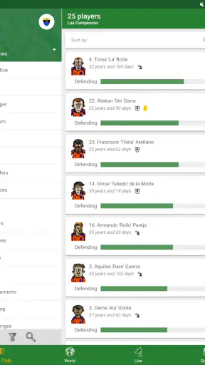 Hattrick Fußballmanager-Spiel screenshot 10