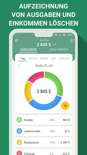 Haushaltsbuch - buchhaltung screenshot