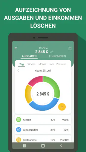 Haushaltsbuch - buchhaltung screenshot