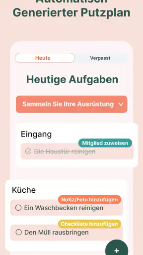 Haushaltsplaner & Putzplan screenshot