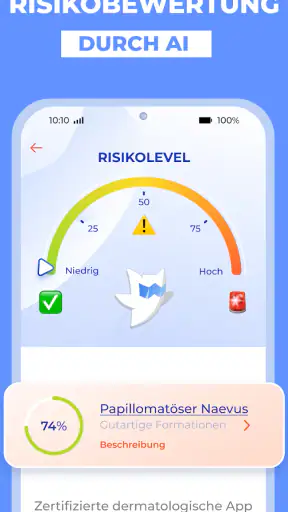 Haut Scanner: KI hautarzt app screenshot