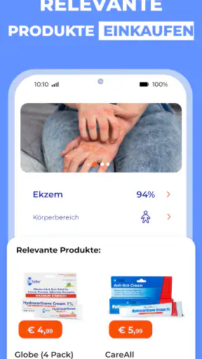 Haut Scanner: KI hautarzt app screenshot