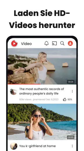 HD Video & Musik Downloader screenshot