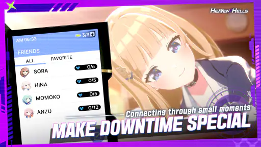 HEAVENHELLS: Anime Squad RPG screenshot