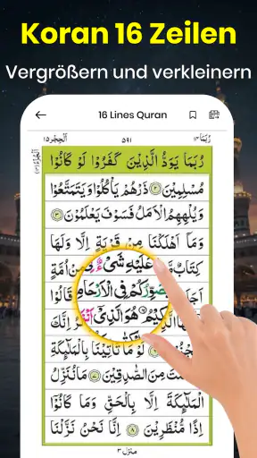 Heiliger Quran: 16 Zeilen screenshot 10