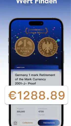 HeritCoin: Münzwert erkennen screenshot