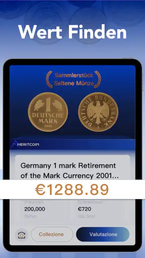 HeritCoin: Münzwert erkennen screenshot