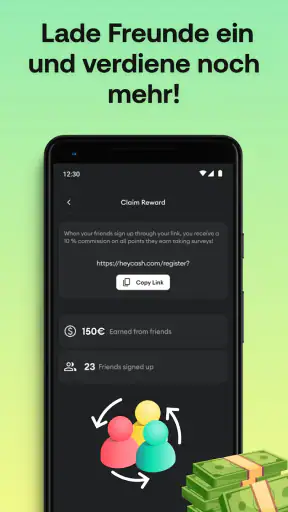 HeyCash: Umfragen für Geld screenshot 10