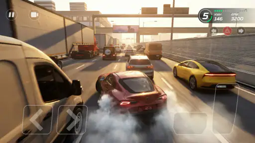 Highway Racer Pro - Auto Spiel screenshot