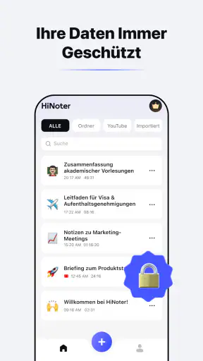 HiNoter - KI-Notetaker screenshot