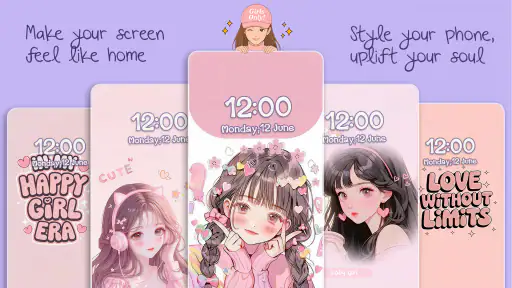 Hintergrundbilder für Mädchen screenshot