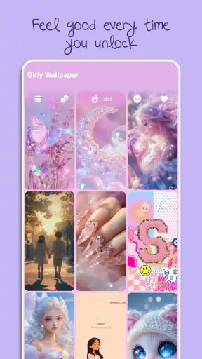 Hintergrundbilder für Mädchen screenshot