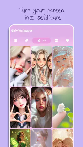 Hintergrundbilder für Mädchen screenshot