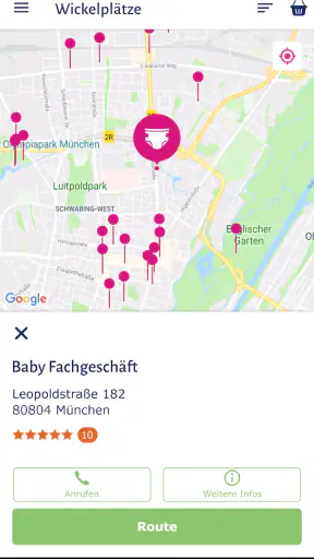 HiPP App screenshot