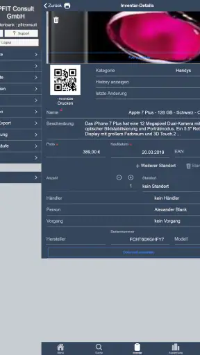 HITS Inventarmanager screenshot 11