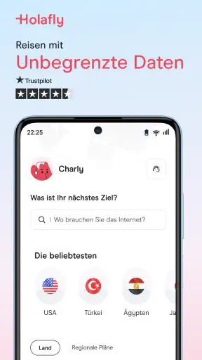 Holafly eSIM Unbegrenzte Daten screenshot