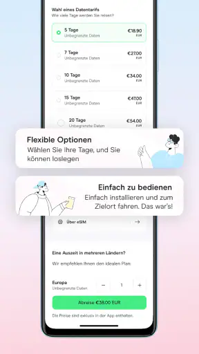 Holafly eSIM Unbegrenzte Daten screenshot
