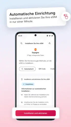 Holafly eSIM Unbegrenzte Daten screenshot