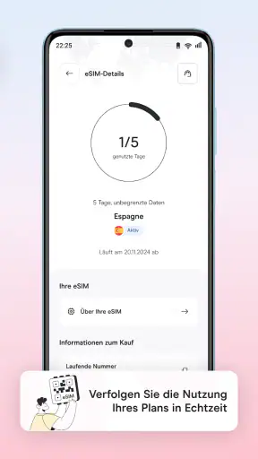 Holafly eSIM Unbegrenzte Daten screenshot