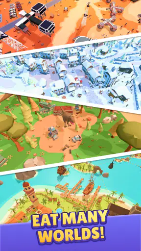 Hole.io screenshot