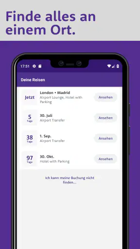 Holiday Extras - Flughafen screenshot