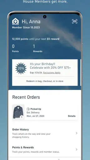 Hollister Co. screenshot