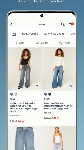 Hollister Co. screenshot