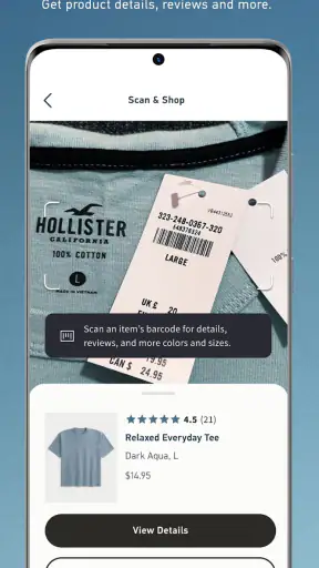 Hollister Co. screenshot