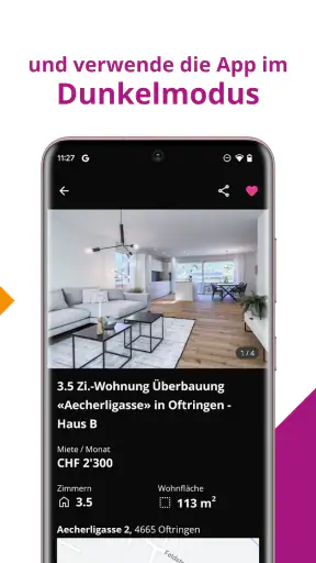 Homegate - Immobilien Schweiz screenshot