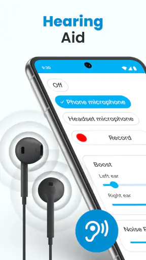 Hörgeräte-App screenshot
