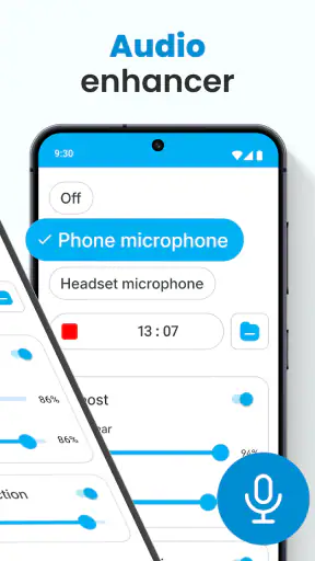 Hörgeräte-App screenshot