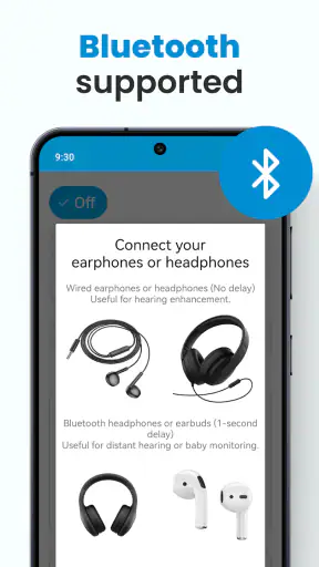 Hörgeräte-App screenshot