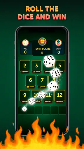 Hot Rolls Würfelstrategiespiel screenshot 9