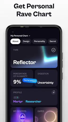 Human Design App screenshot