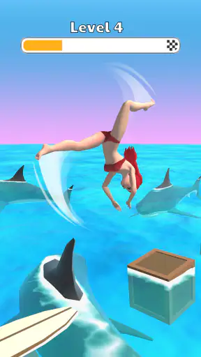 Human Flip: Springmeisterspiel screenshot