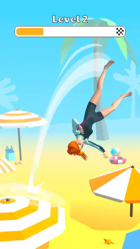 Human Flip: Springmeisterspiel screenshot