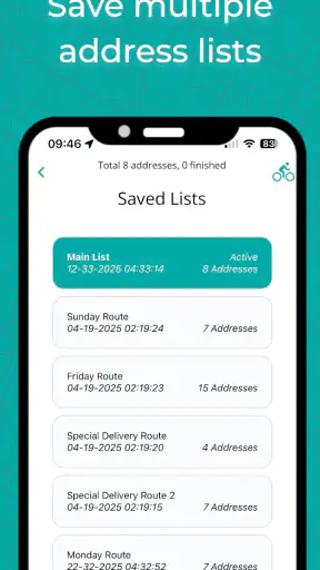IBI - multi stop Routenplaner screenshot