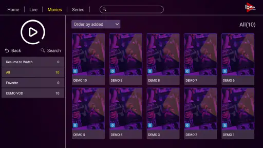 Ibpro Smart Player screenshot