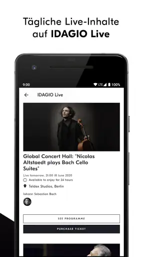 IDAGIO Klassik Streaming screenshot