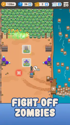Idle Outpost: Simulator Spiele screenshot