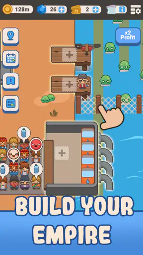 Idle Outpost: Simulator Spiele screenshot
