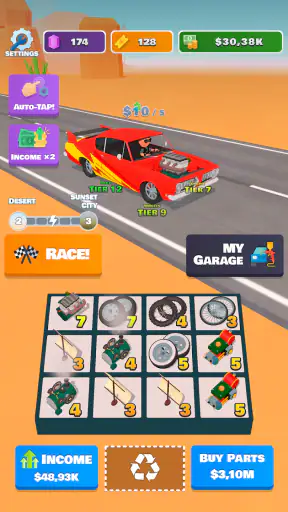 Idle Racer: Rennspiel screenshot 10